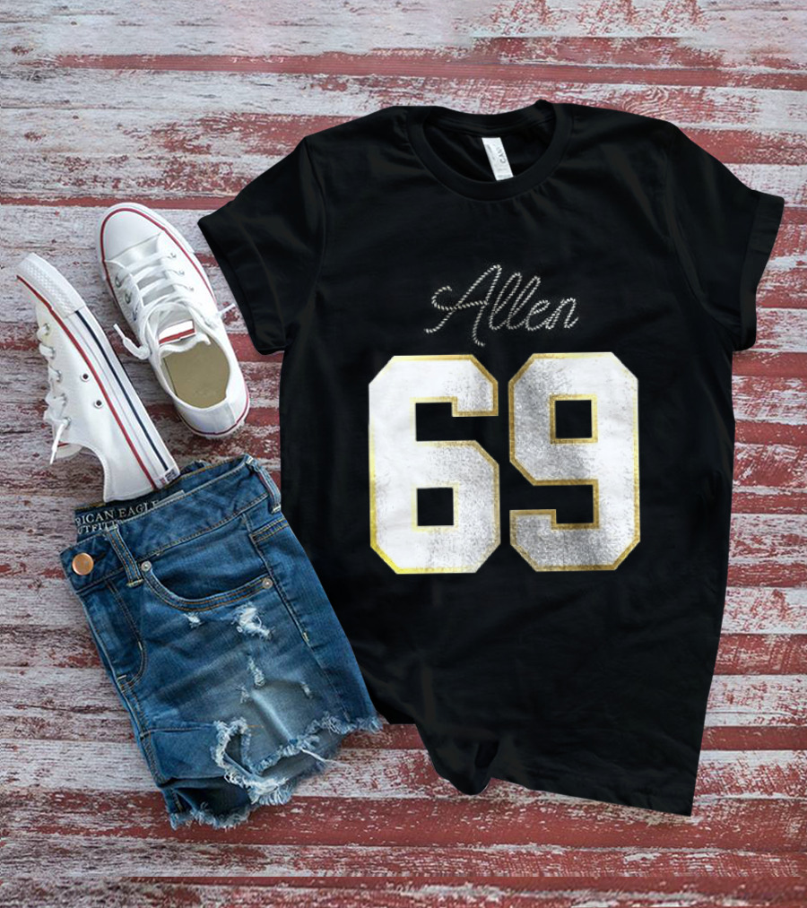 Minnesota Vikings Jared Allen 69 Class Of Legends T-Shirt