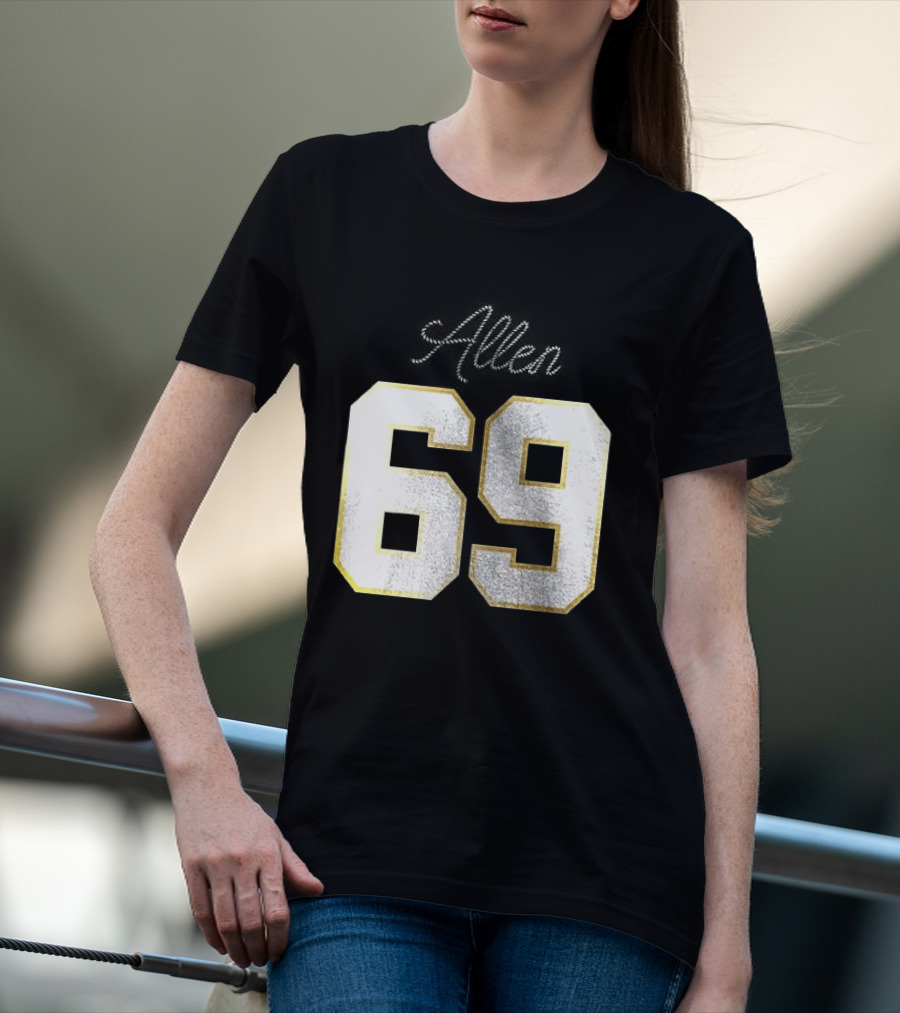 Minnesota Vikings Jared Allen 69 Class Of Legends T-Shirt