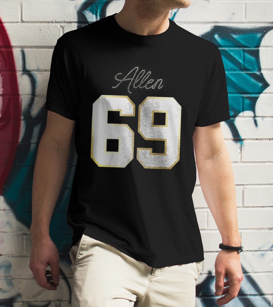 Minnesota Vikings Jared Allen 69 Class Of Legends T-Shirt