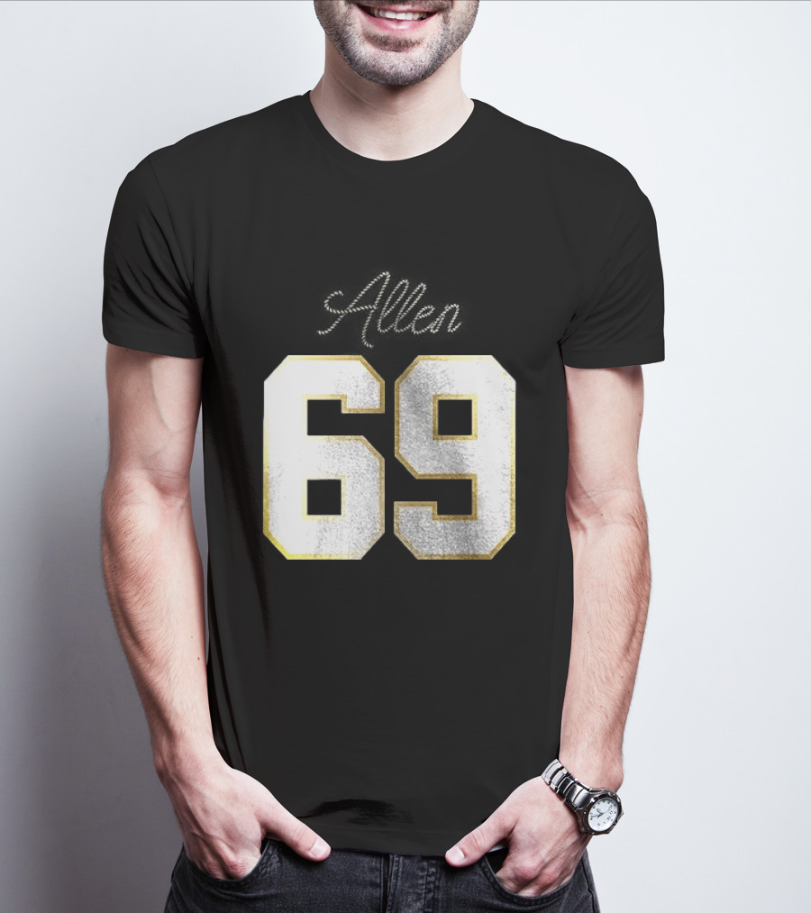 Minnesota Vikings Jared Allen 69 Class Of Legends T-Shirt