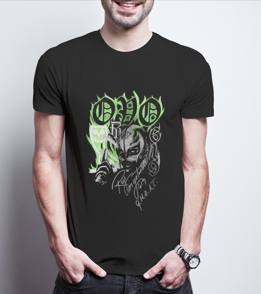 OVO WWE Wrestlemania 42 Las Vegas Rey Mysterio Celebration T-Shirt