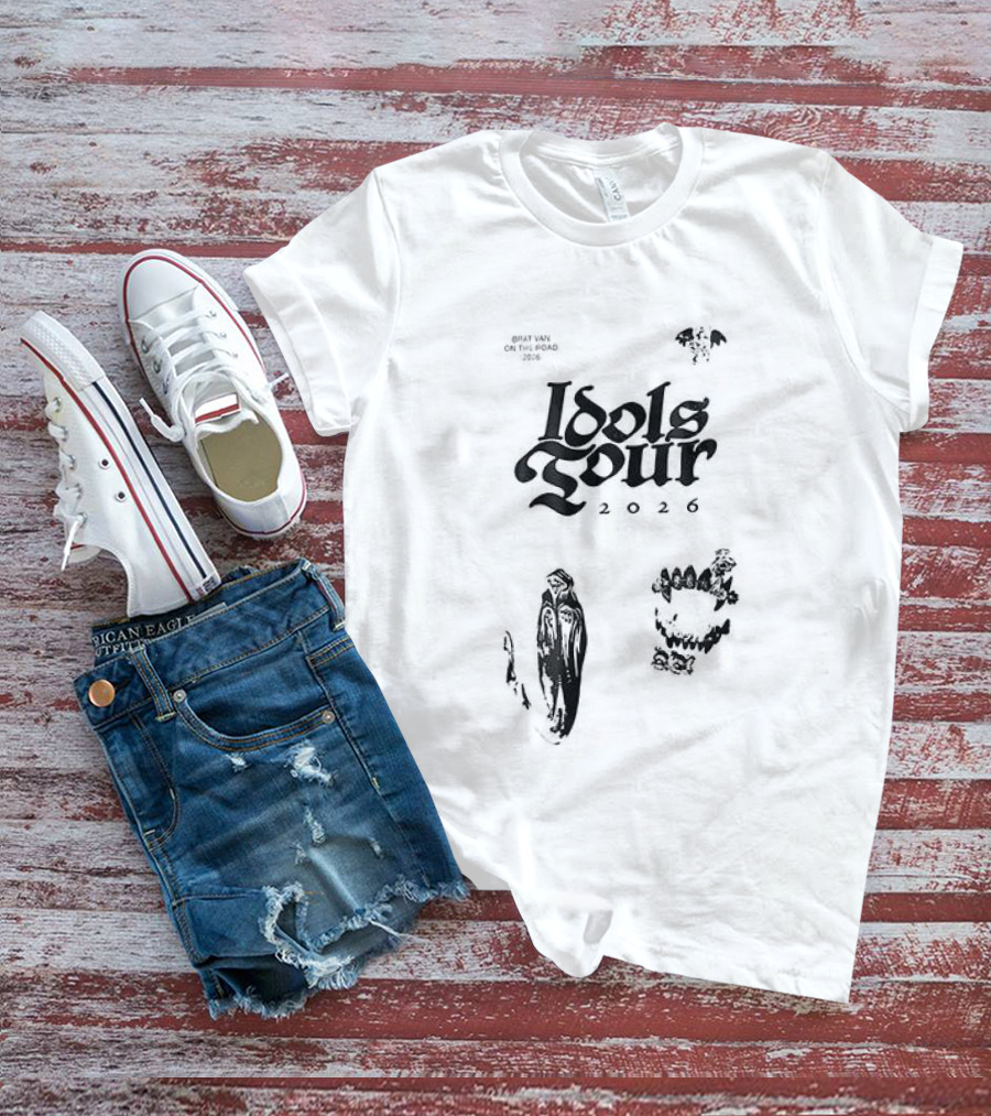 Yungblud Idols The World Tour Dates Look South Drink North T-Shirt