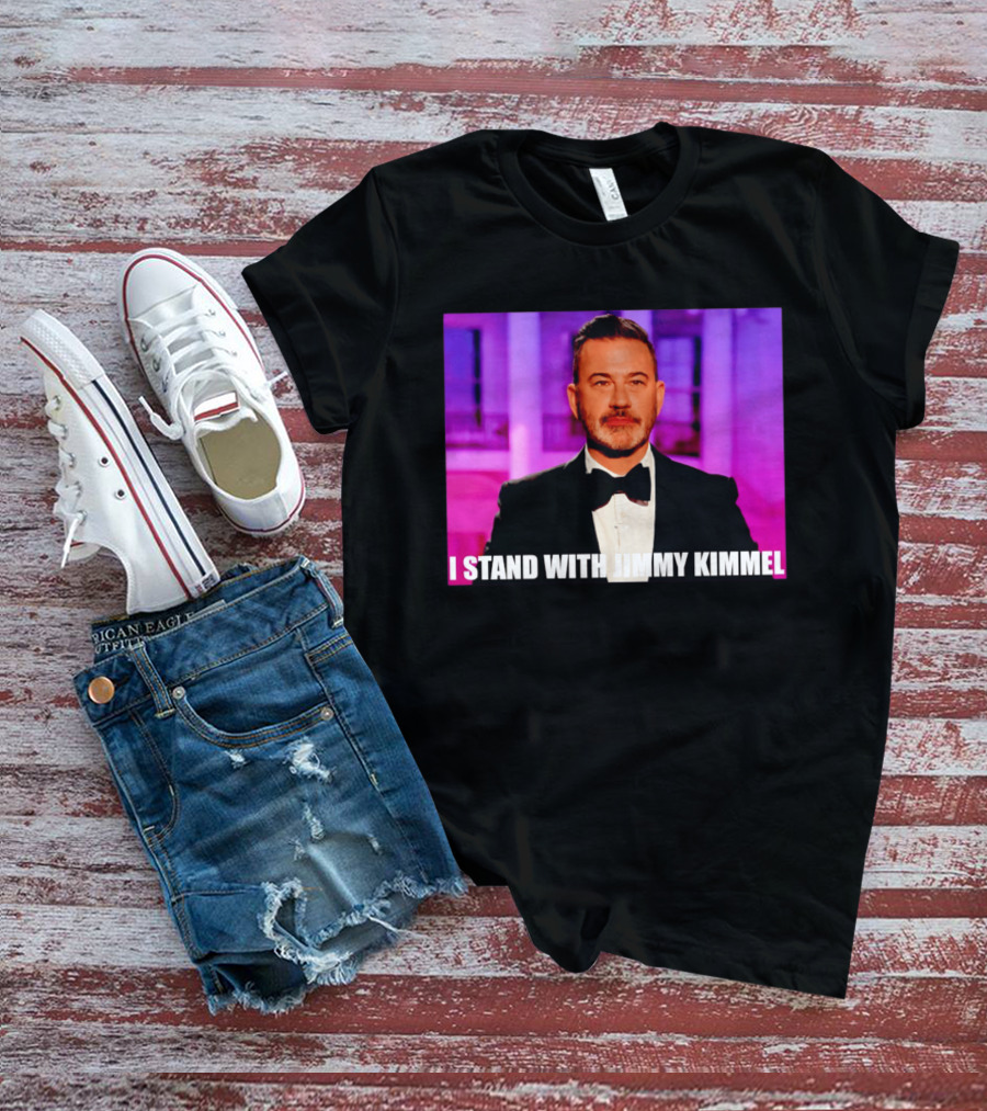 I Stand With Jimmy Kimmel Against Melania Trump T-Shirt