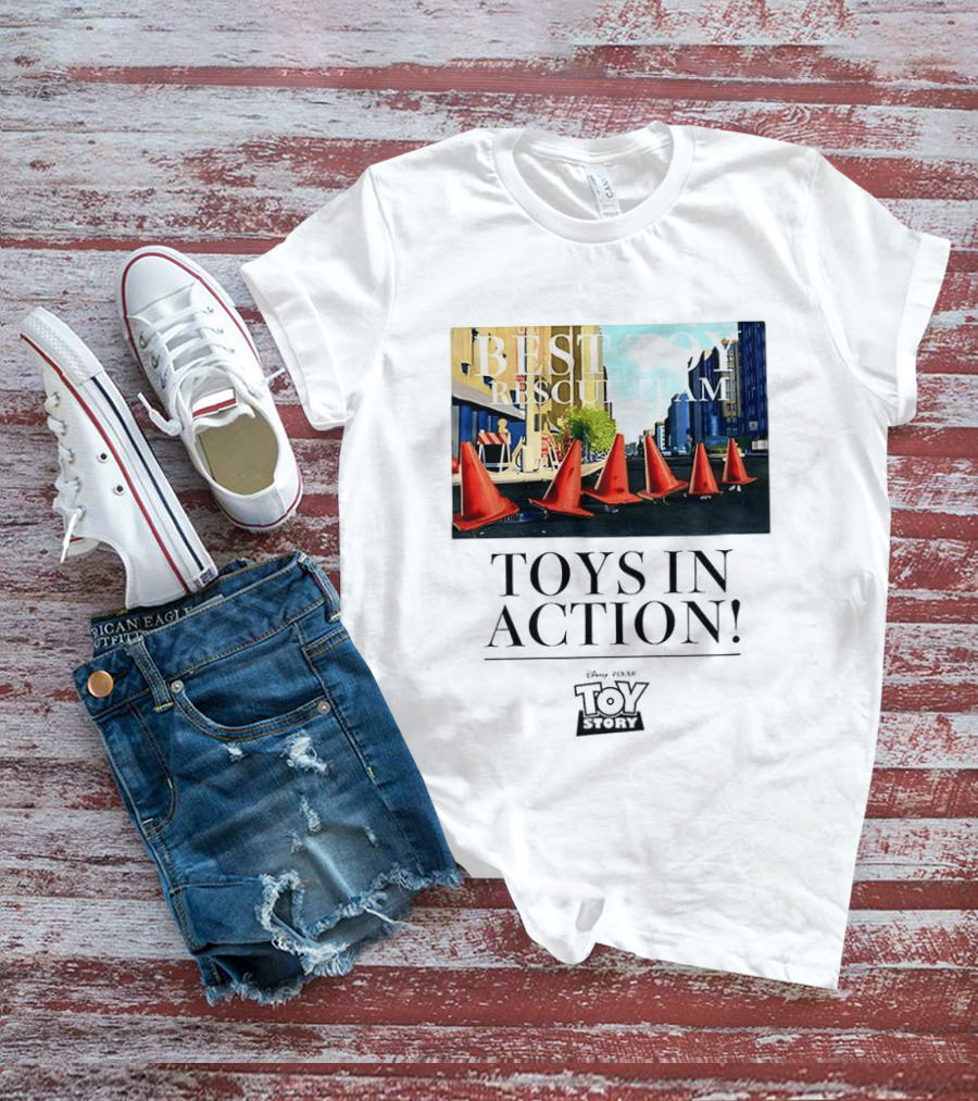 Best Toy Rescue Team Toys In Action T-Shirt
