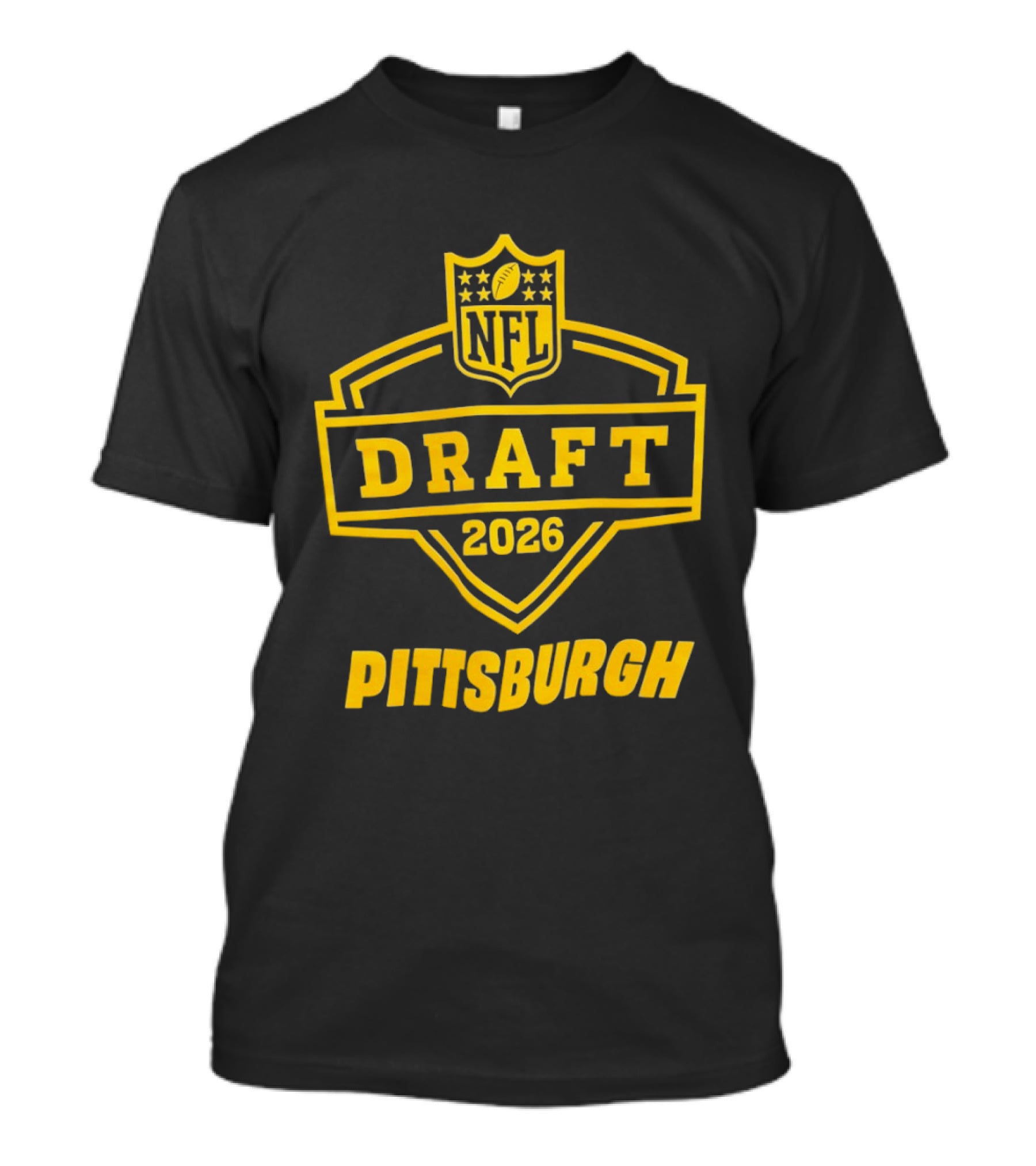 Pittsburgh NFL Draft 2026 Football Steelers T-Shirt