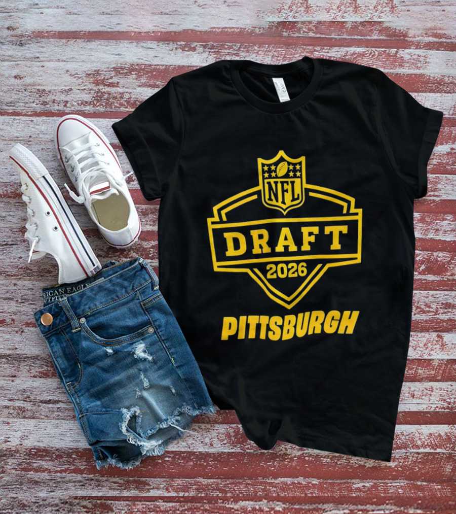 Pittsburgh NFL Draft 2026 Football Steelers T-Shirt