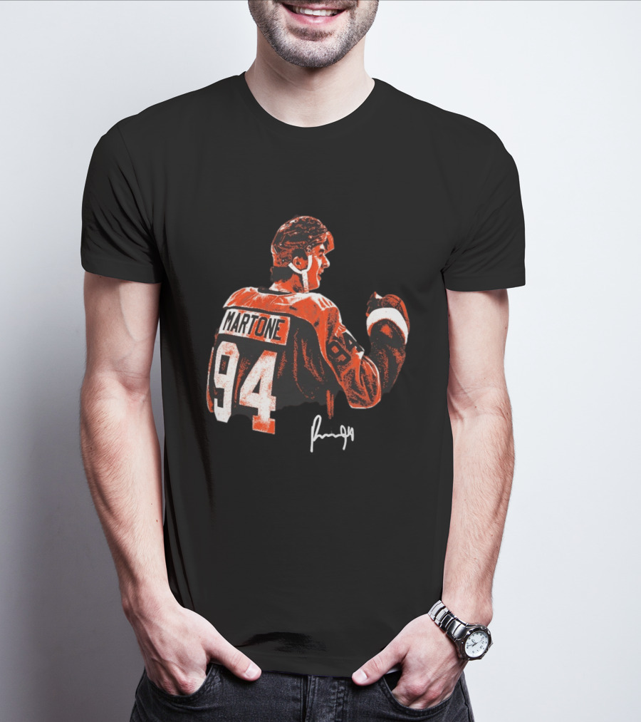 Porter Martone 94 Philadelphia Flyers Hockey NHL Player T-Shirt