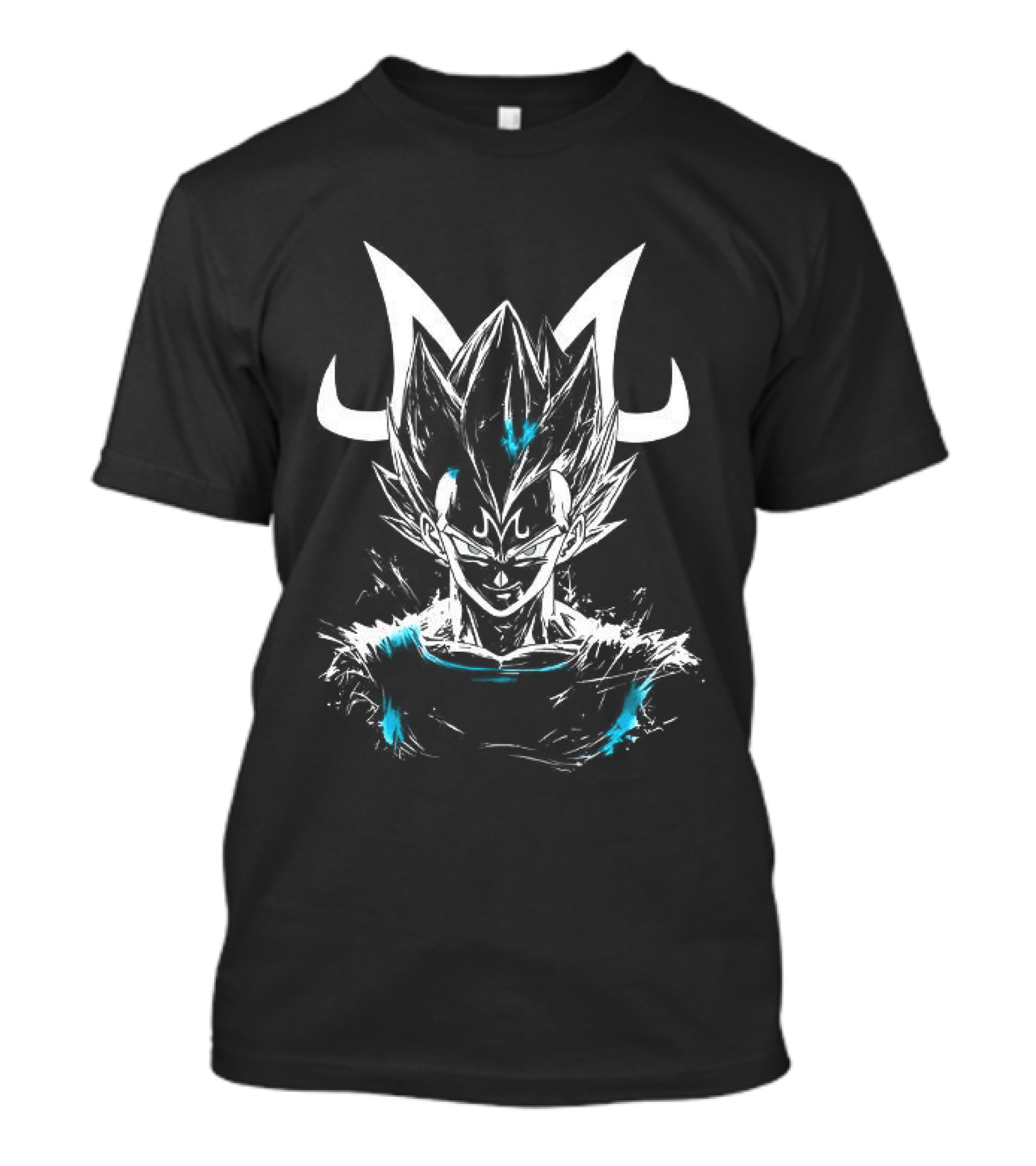 Dragon Ball Super Majin Power Sketch Style Anime Fusion T-Shirt
