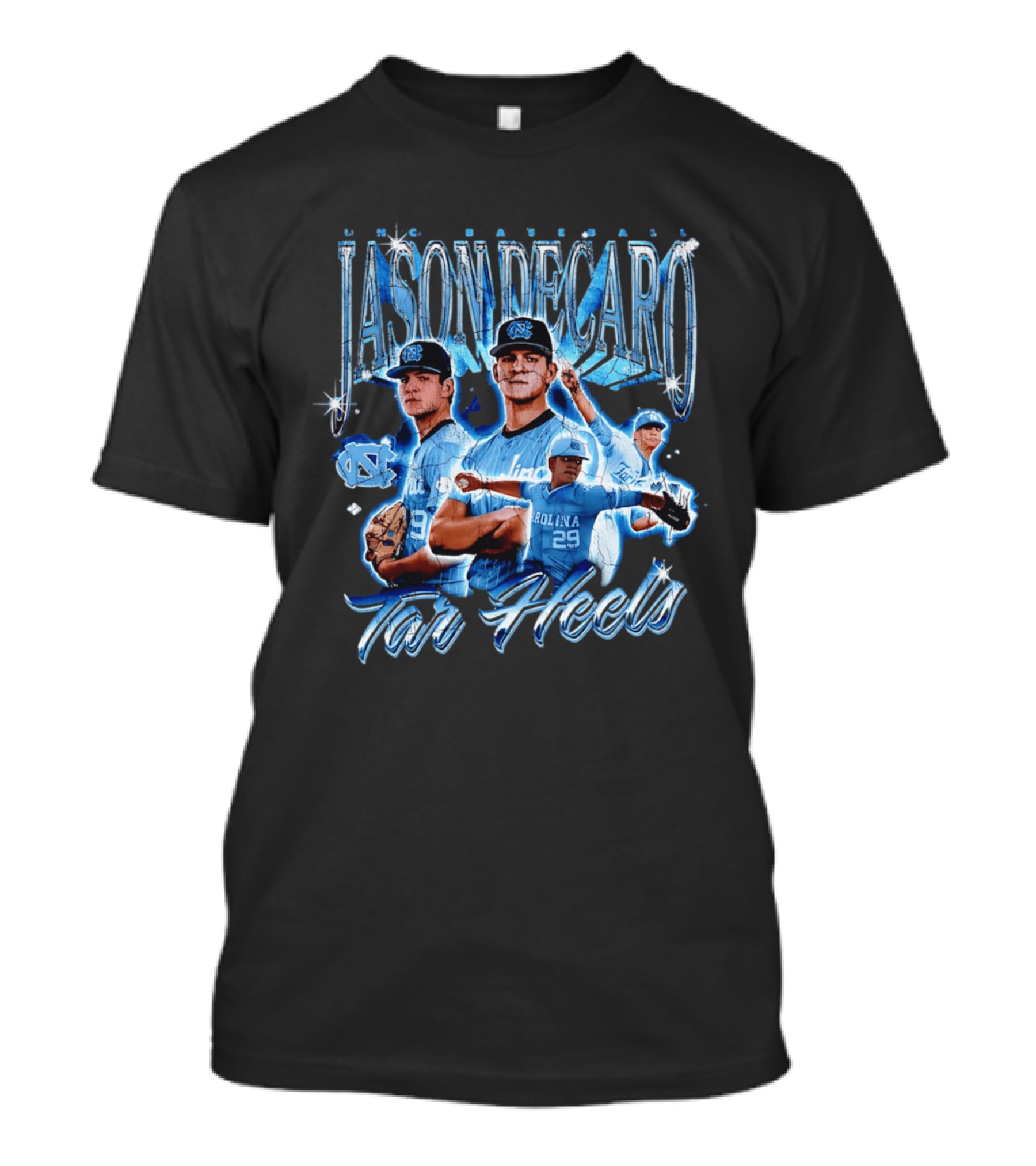 North Carolina Tar Heels Baseball Jason DeCaro T-Shirt