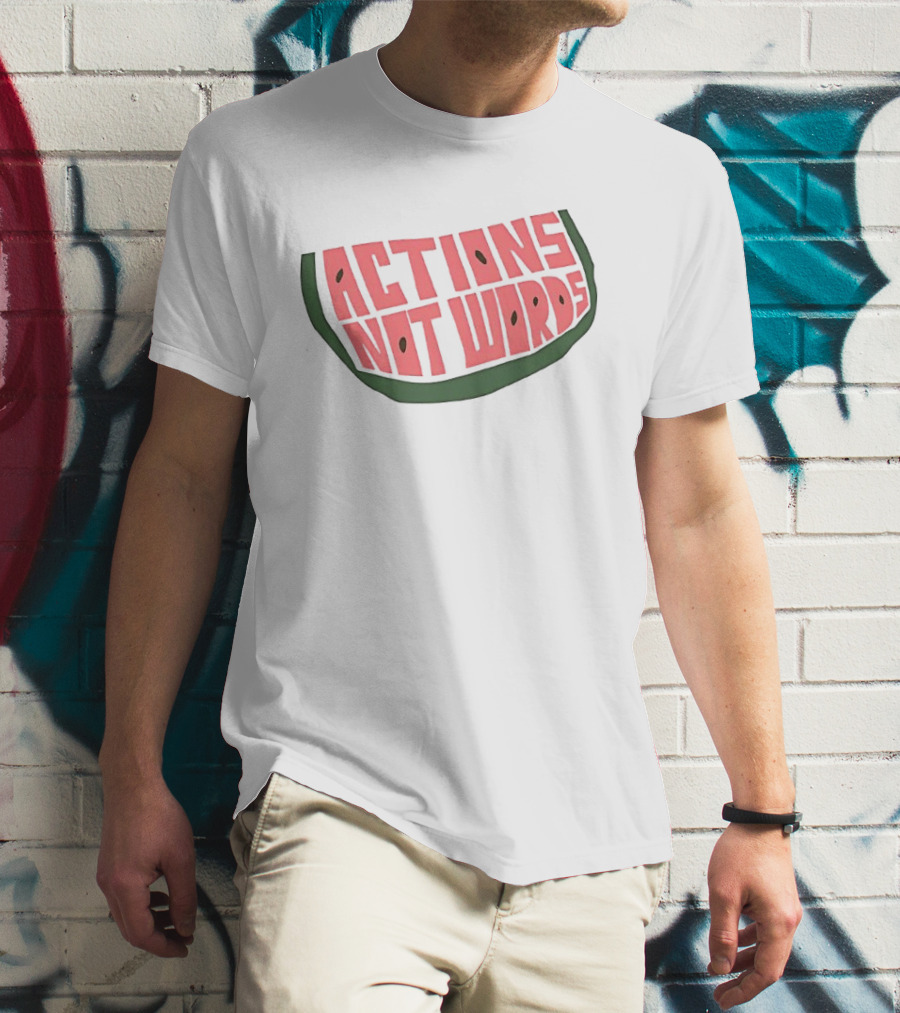 Actions Not Words Liam Cunningham T-Shirt