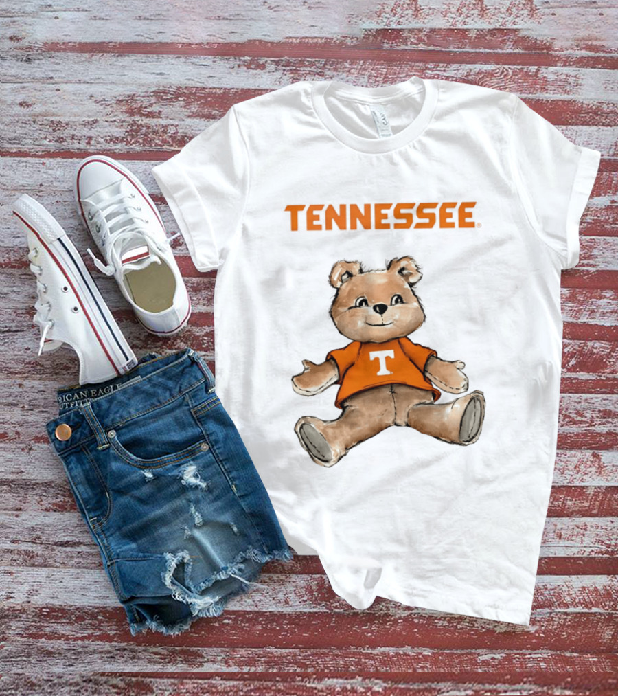 Tennessee Volunteers Teddy Bear Orange T T-Shirt