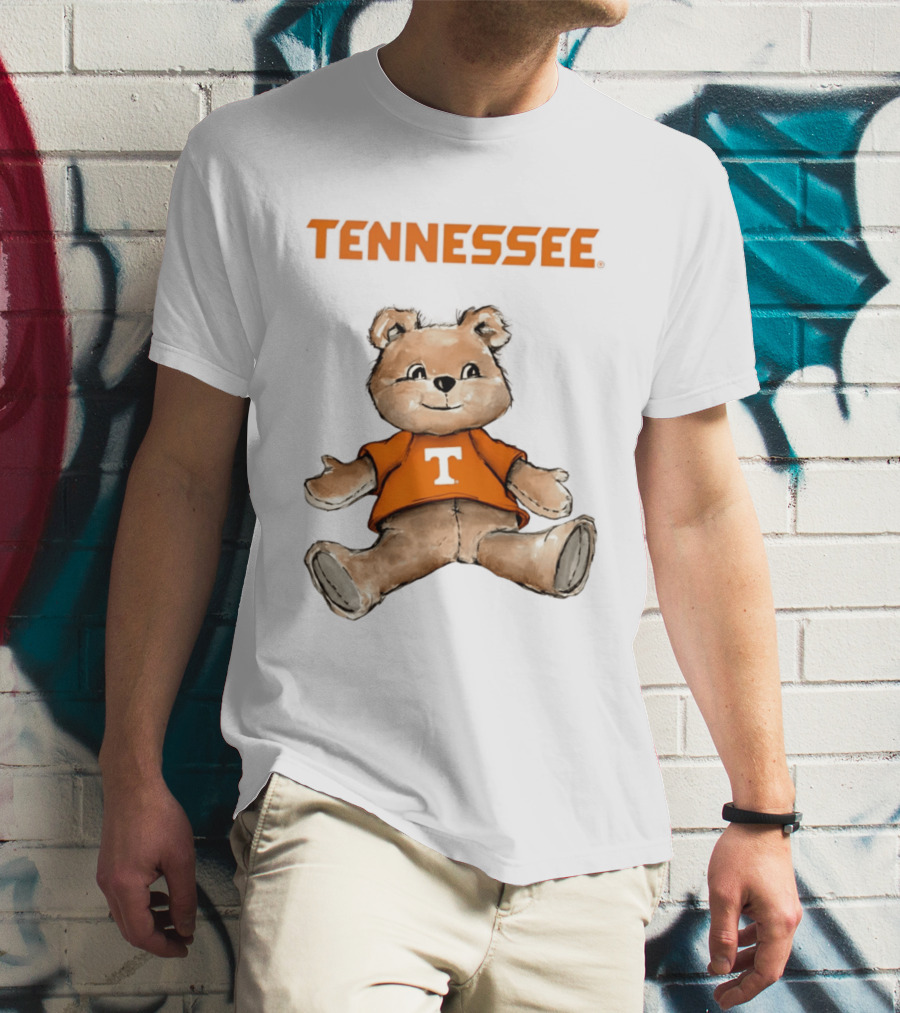 Tennessee Volunteers Teddy Bear Orange T T-Shirt