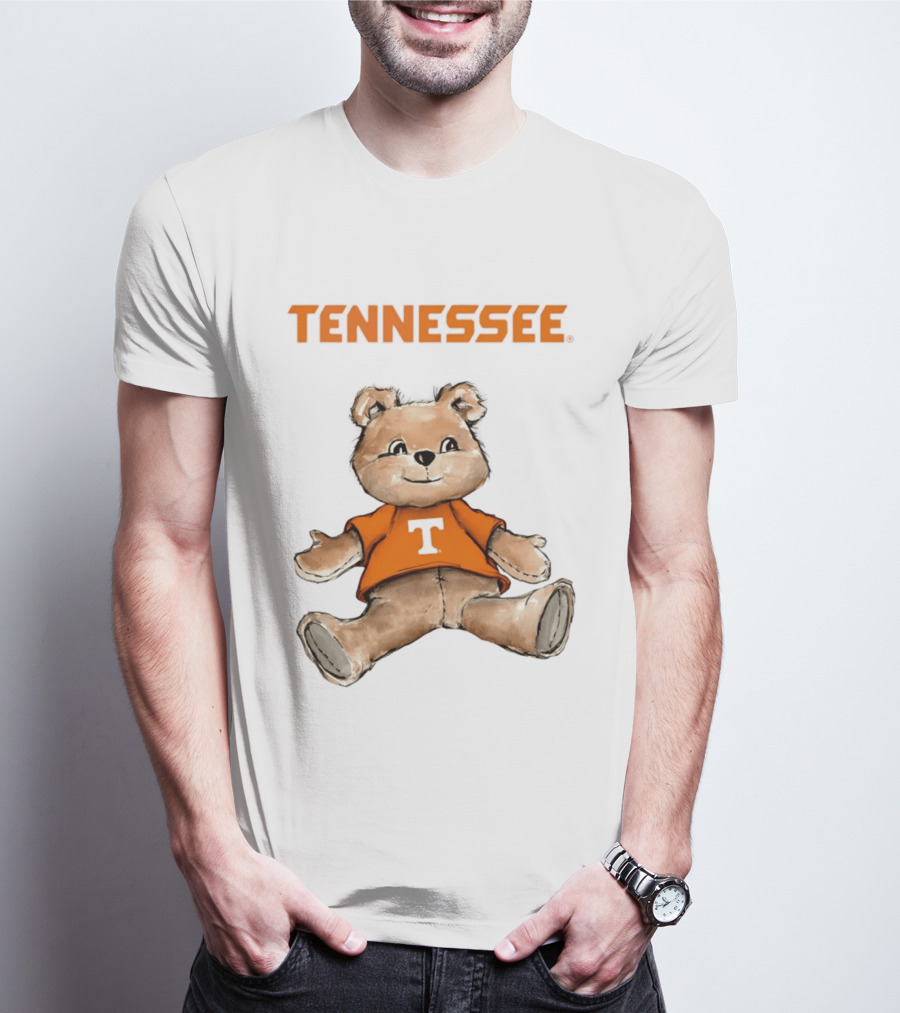 Tennessee Volunteers Teddy Bear Orange T T-Shirt