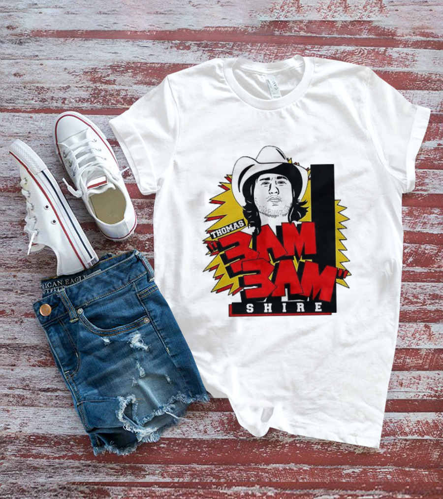 Thomas Shire 3AM 3AM Cowboy Hat Portrait Burst T-Shirt
