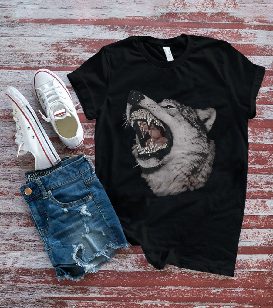 Wolf Street Bling Fangs T-Shirt