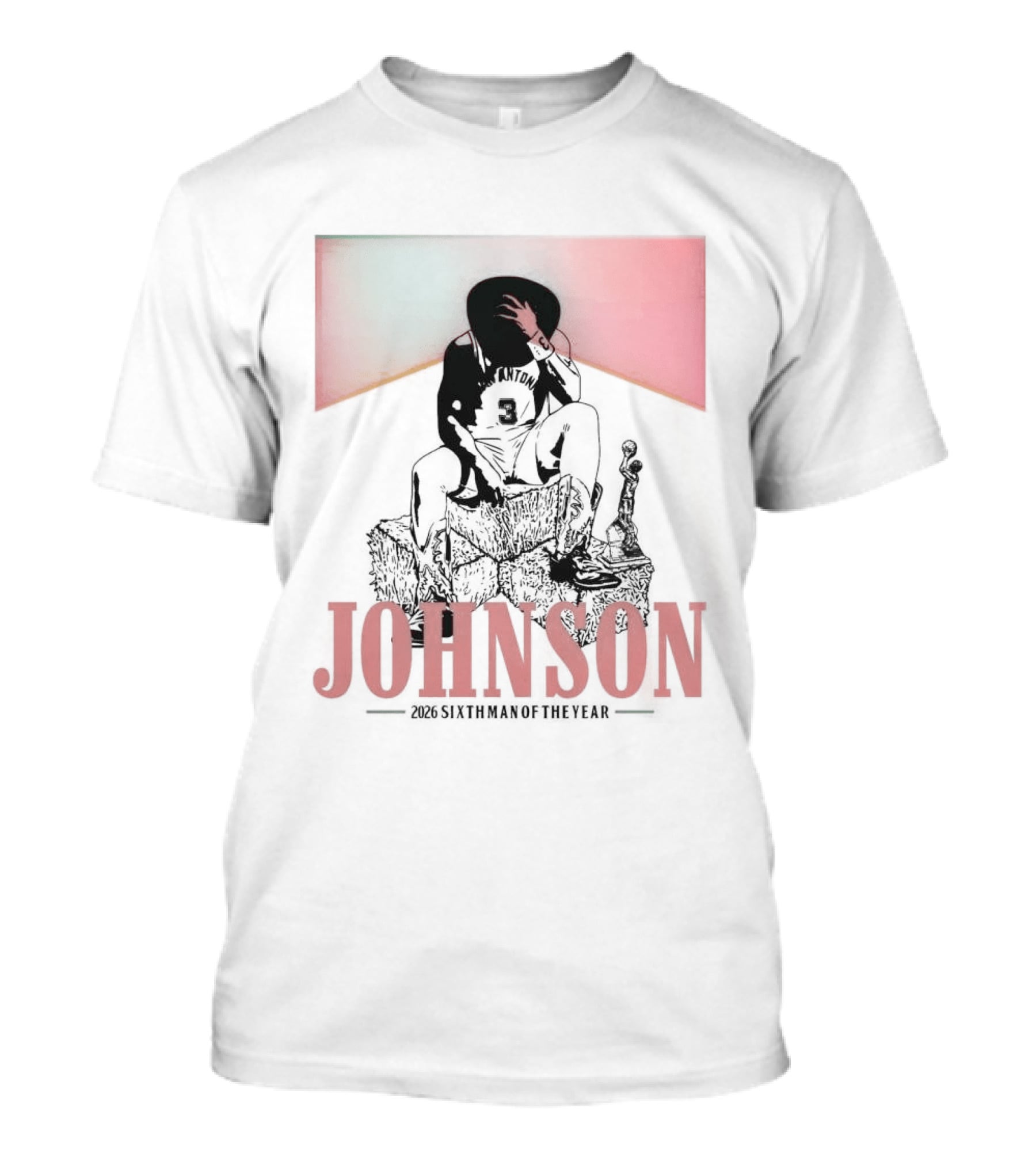 Johnson 26 Sixthman Of The Year 2026 T-Shirt