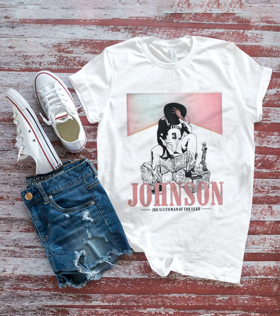 Johnson 26 Sixthman Of The Year 2026 T-Shirt