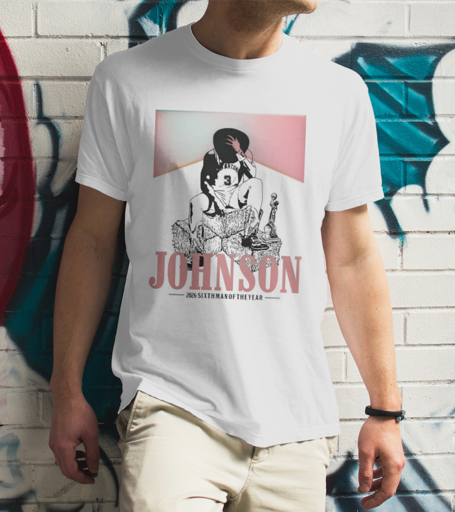 Johnson 26 Sixthman Of The Year 2026 T-Shirt