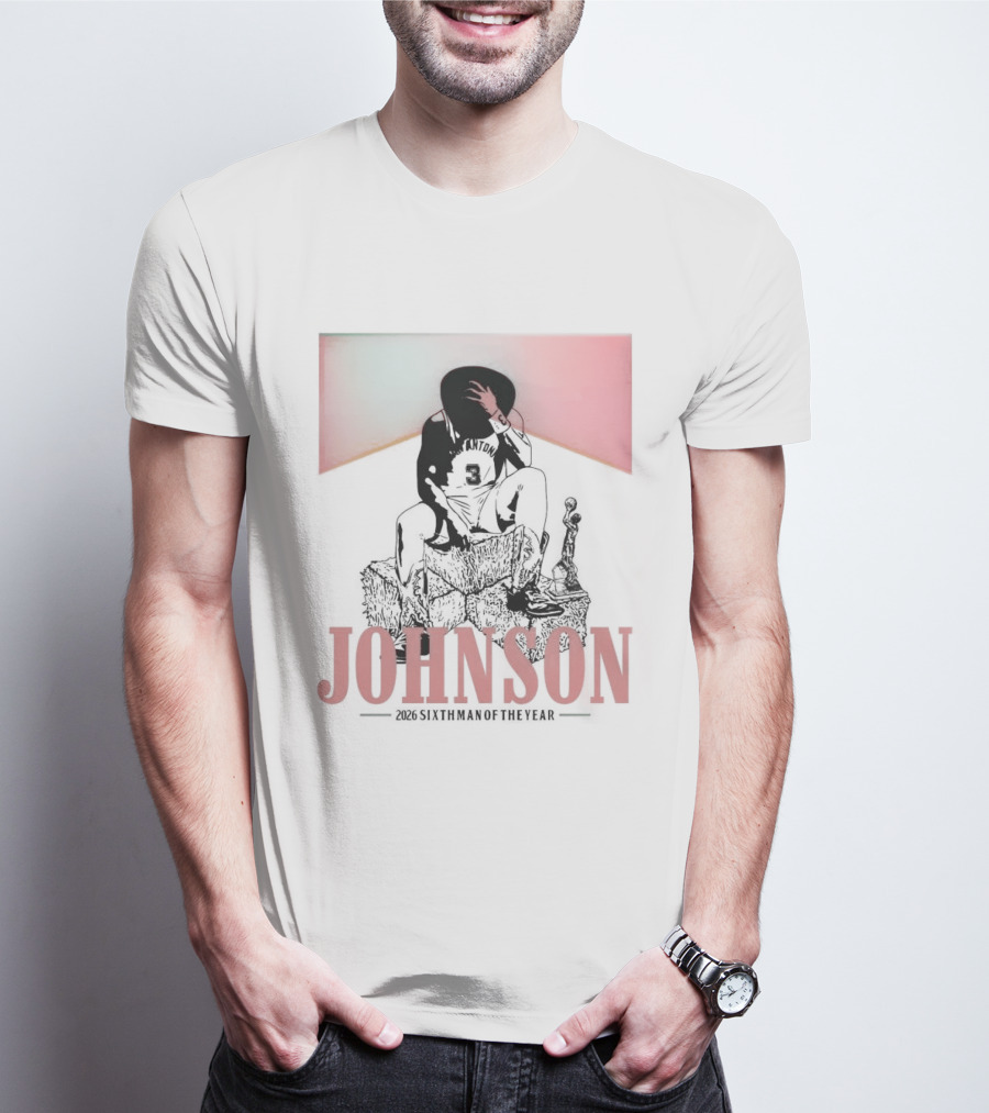 Johnson 26 Sixthman Of The Year 2026 T-Shirt