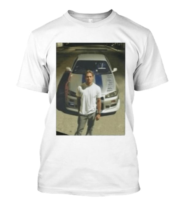 50th Birthday Archive 01 The Paul Walker Foundation Nissan Skyline R34 T-Shirt