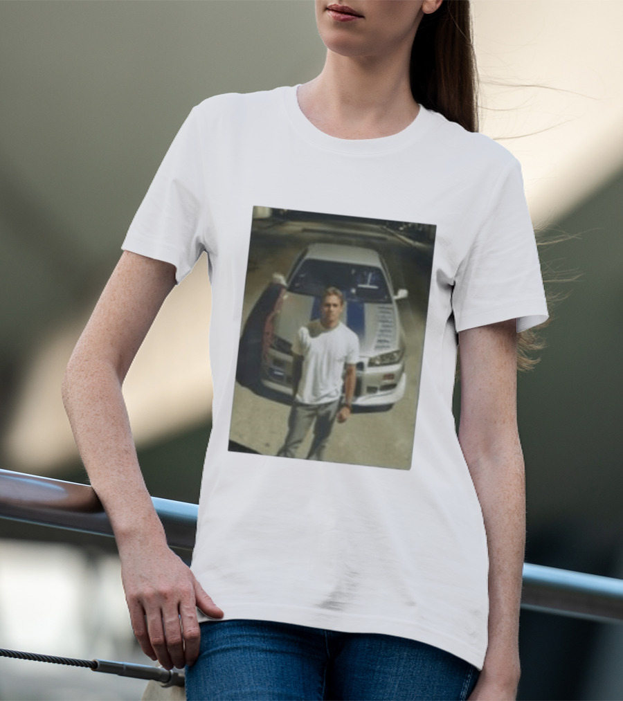 50th Birthday Archive 01 The Paul Walker Foundation Nissan Skyline R34 T-Shirt