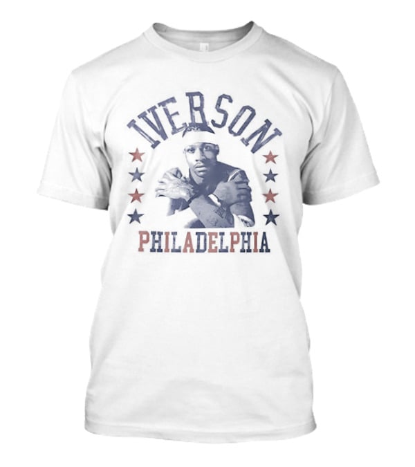 Iverson Philadelphia 76ers NBA Stars T-Shirt