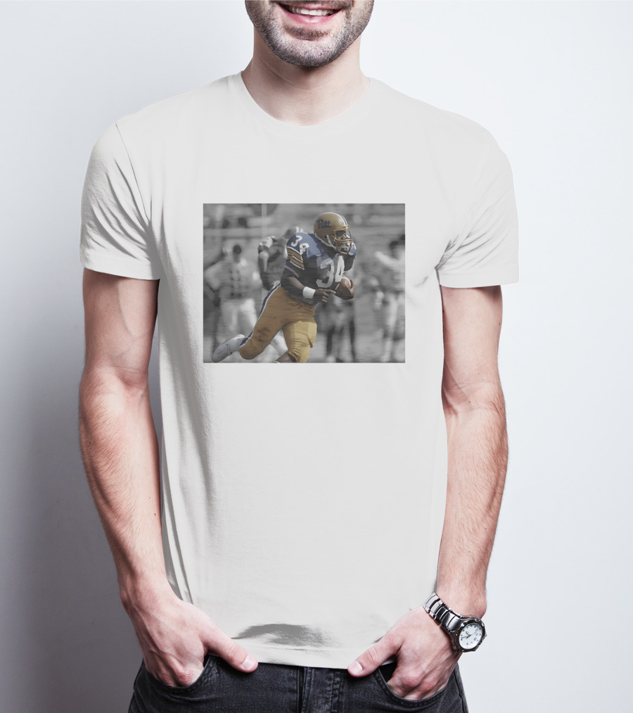 Craig Ironhead 34 Pittsburgh Panthers Football Legend T-Shirt