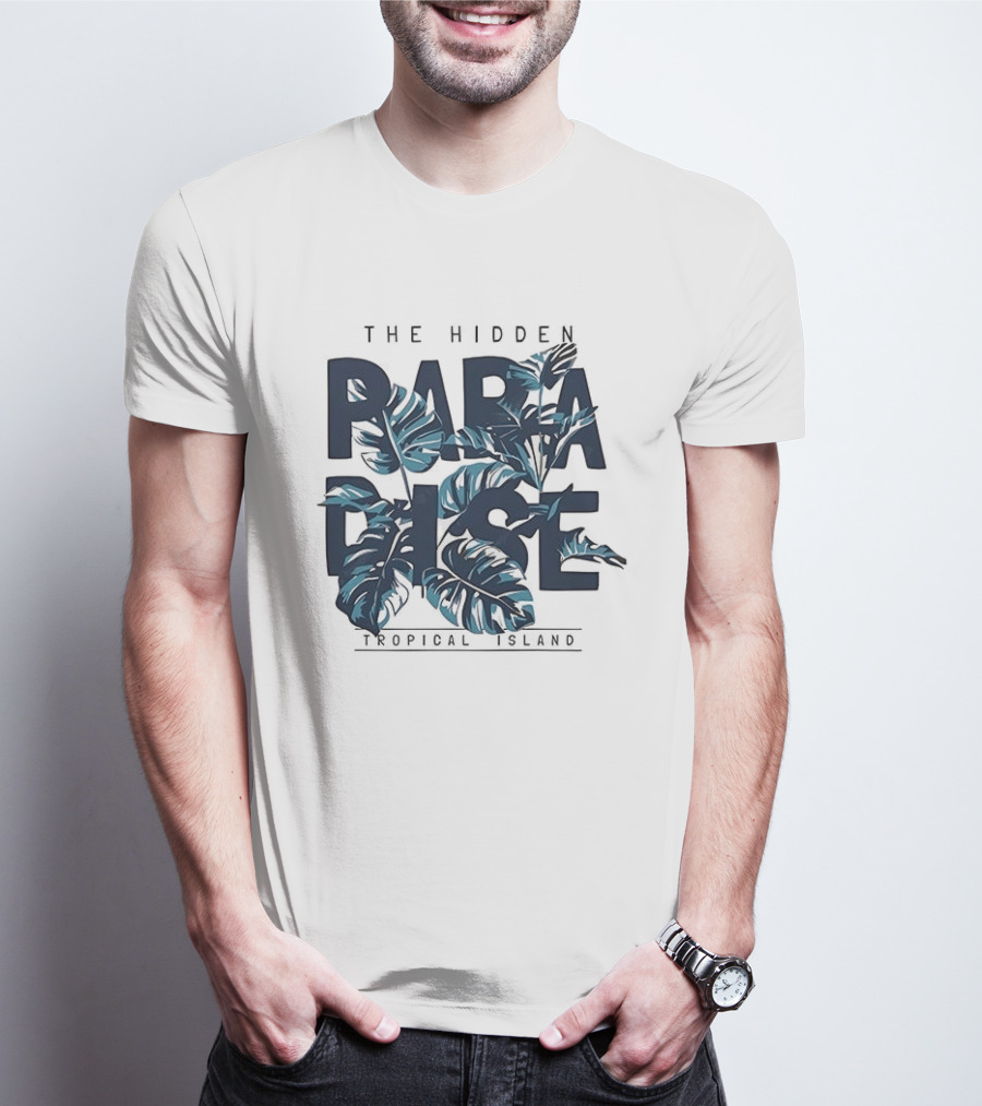 The Hidden Paradise Tropical Island Experience With Lush Foliage T-Shirt
