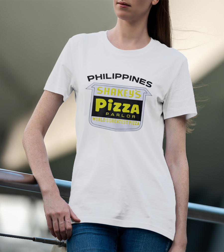 Philippines Shakey's Pizza Parlor World's Greatest Pizza T-Shirt