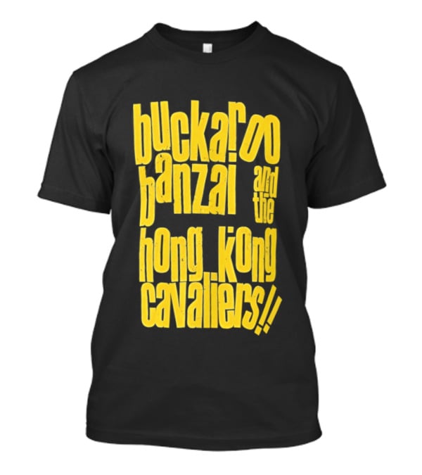 Buckaroo Banzai Hong Kong Cavaliers Yellow T-Shirt