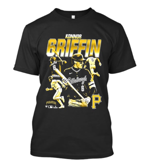 Pittsburgh Konnor Griffin 2026 Player Collage With Pirates T-Shirt