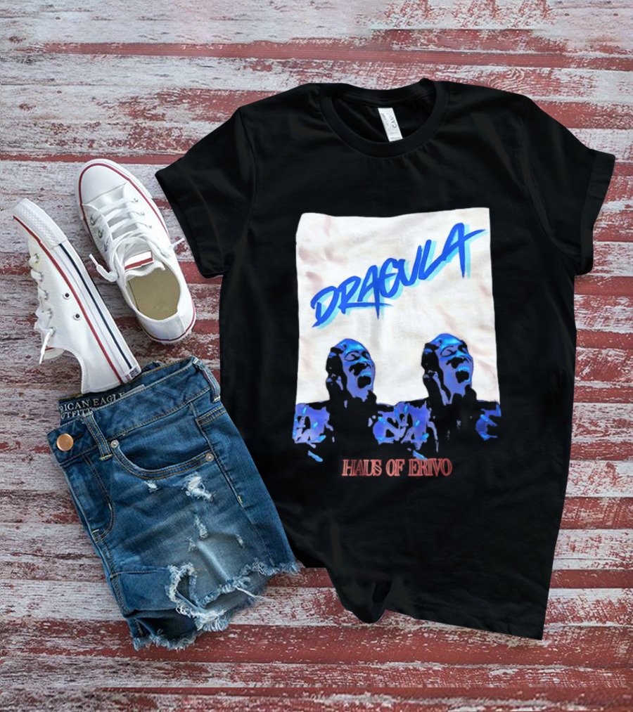 Cynthia Erivo Dracula Haus Of Erivo Blue Artistic T-Shirt