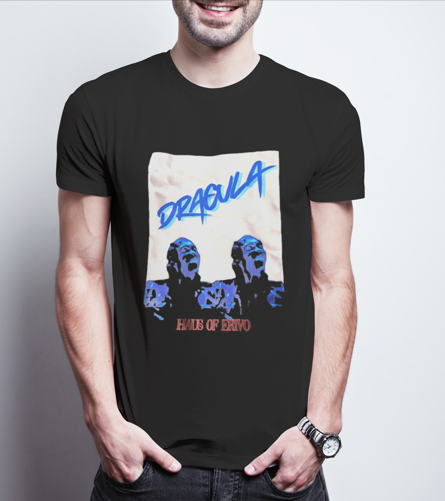 Cynthia Erivo Dracula Haus Of Erivo Blue Artistic T-Shirt