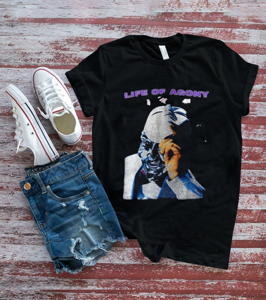 Life Of Agony Ugly Masked Face T-Shirt