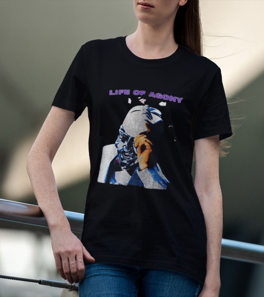 Life Of Agony Ugly Masked Face T-Shirt