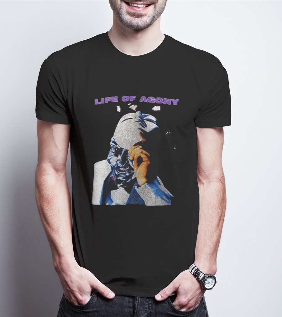 Life Of Agony Ugly Masked Face T-Shirt