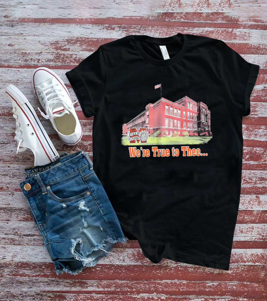 Massillon Washington High School Tiger Alumni We're True To Thee T-Shirt