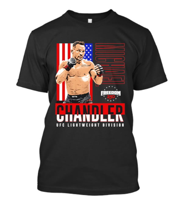 Michael Chandler UFC 250 Blessed American Flag T-Shirt