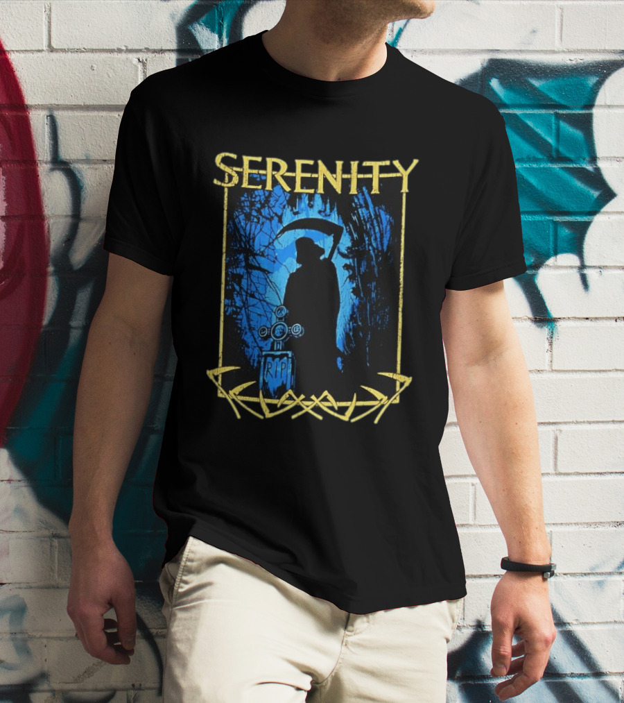 Serenity Grave Robber Reaper RIP Warren Lotas T-Shirt