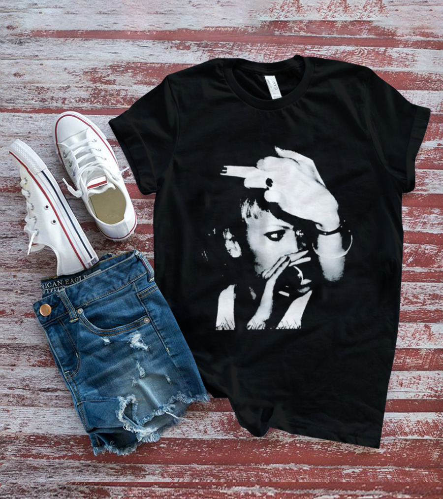 Gwen Stefani Middle Finger Classic Punk Rock Iconic Gesture T-Shirt