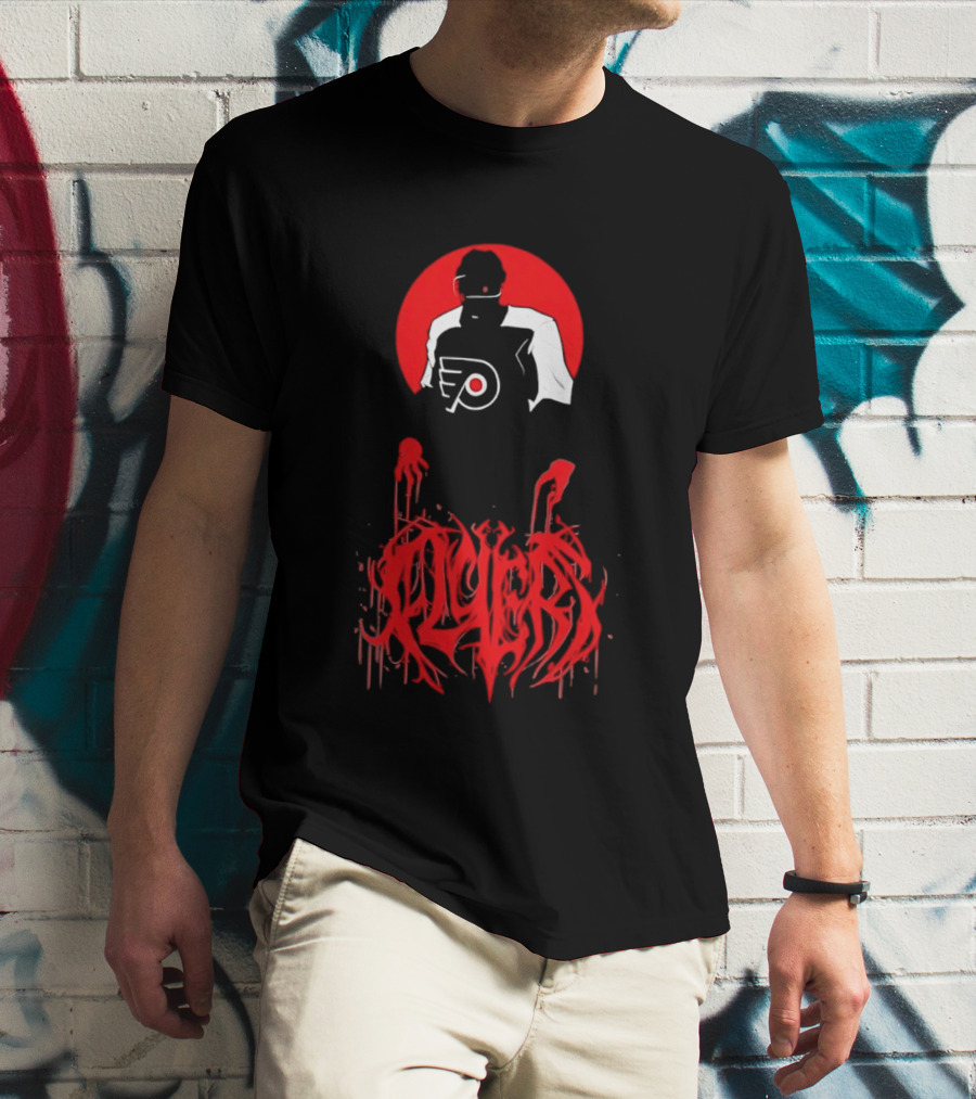 Philadelphia Flyers Legacy Of Blood Iconic Hockey T-Shirt