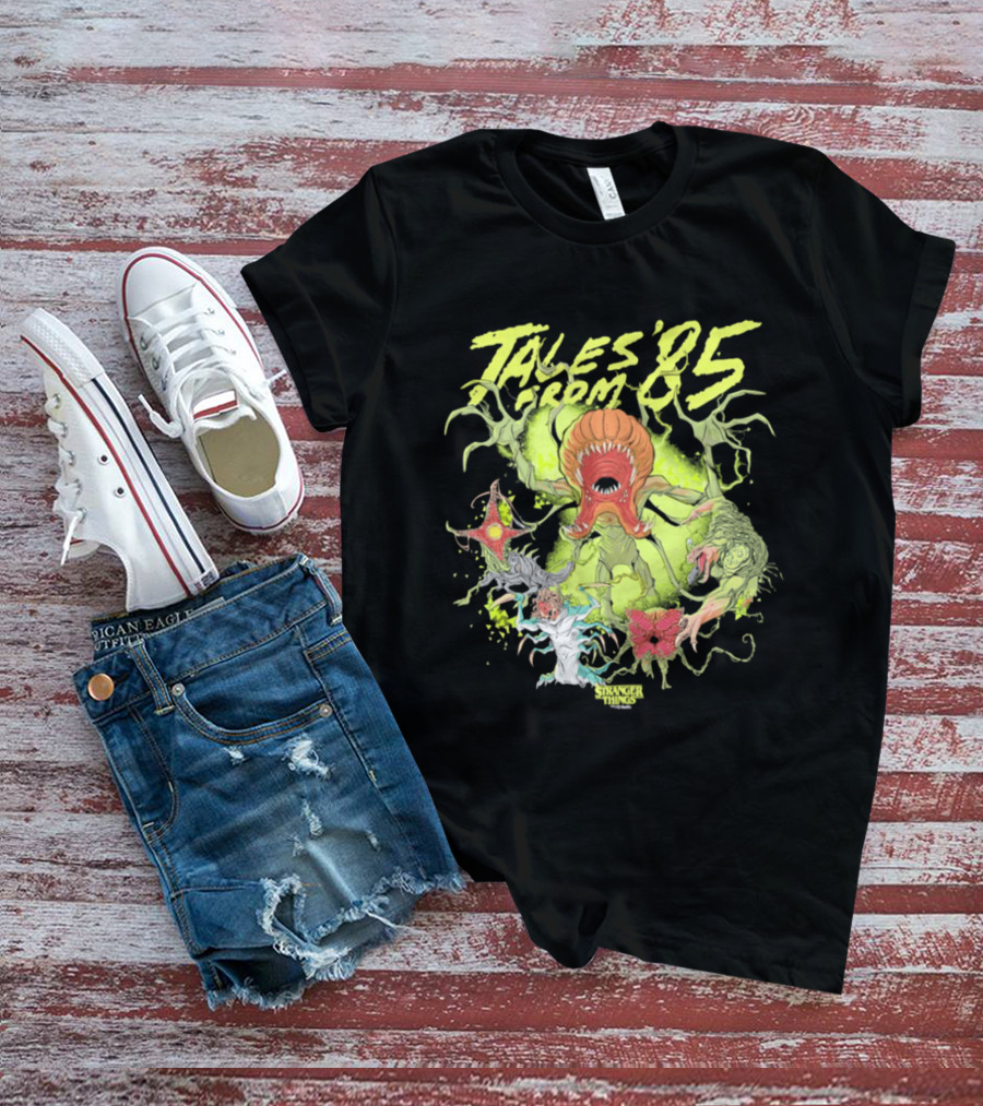 Tales From '85 Creature Monster Scene T-Shirt