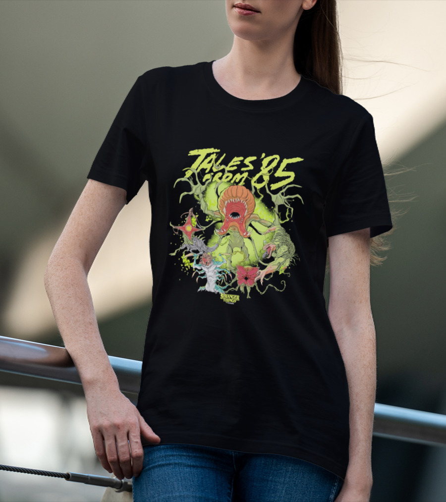 Tales From '85 Creature Monster Scene T-Shirt