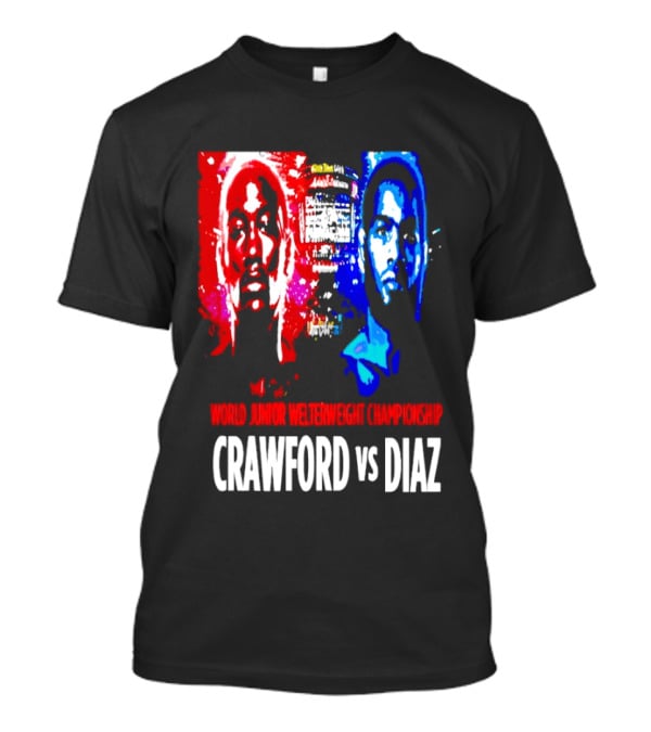 Crawford Vs Diaz World Junior Welterweight Championship Boxing T-Shirt
