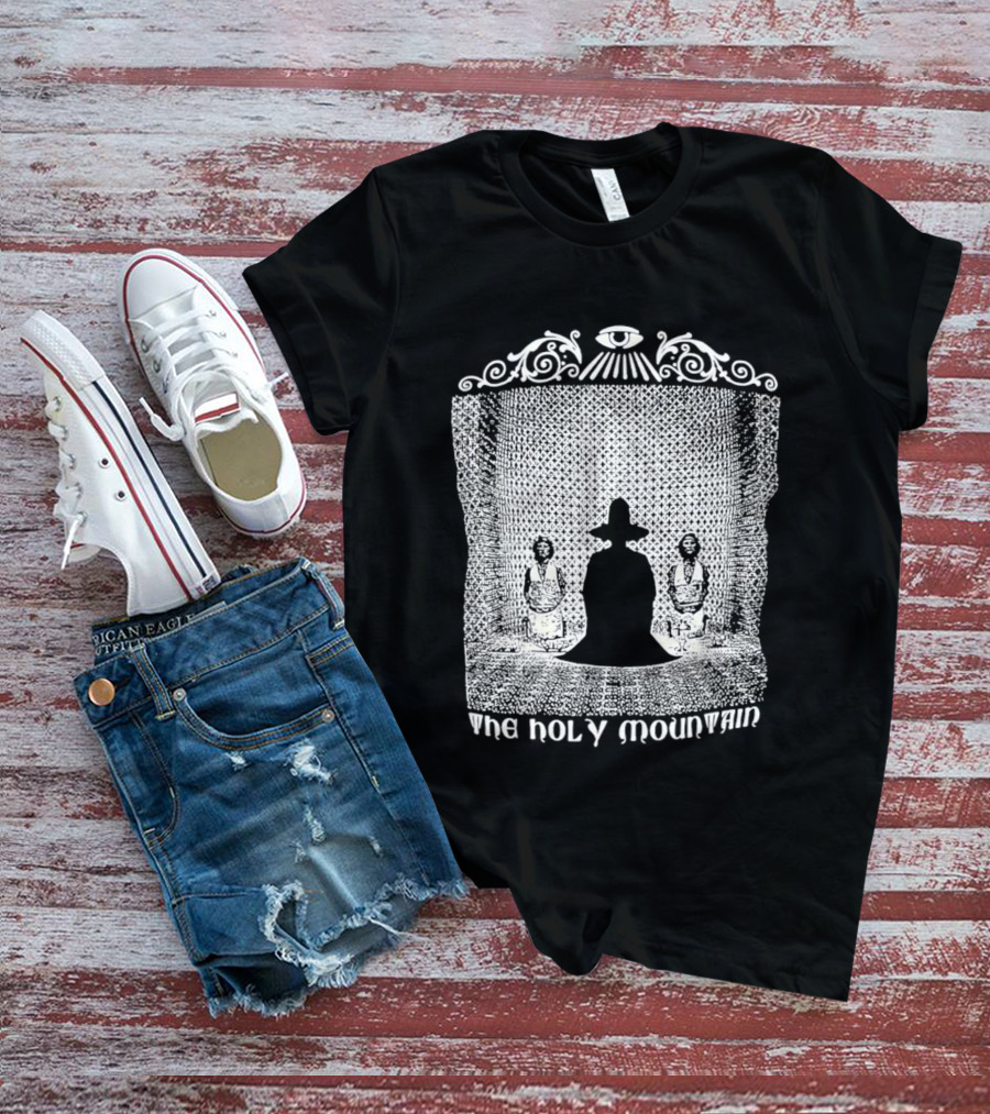 The Holy Mountain Mystical Silhouette With Eye T-Shirt