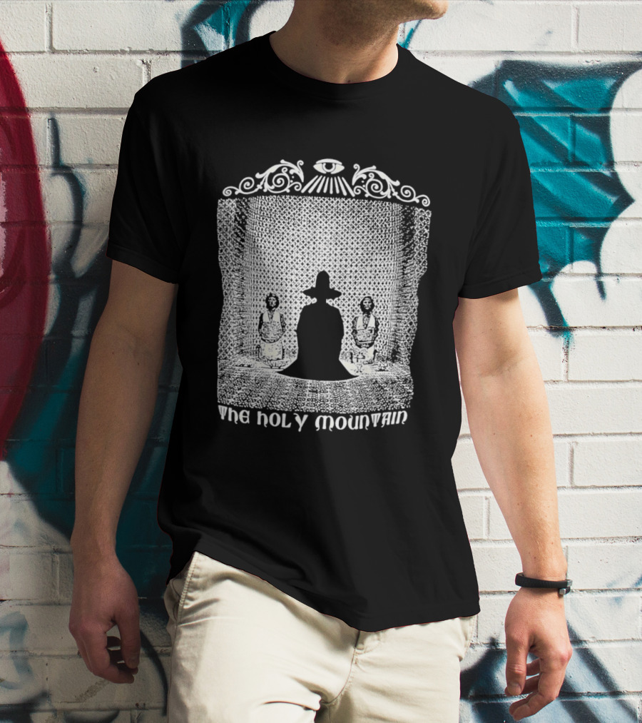 The Holy Mountain Mystical Silhouette With Eye T-Shirt