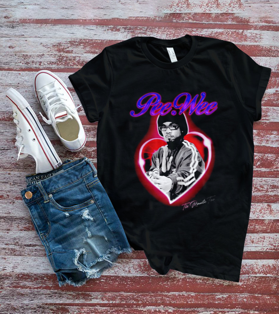 Pee Wee Heart Tour 2026 Anderson Paak Live Performance T-Shirt