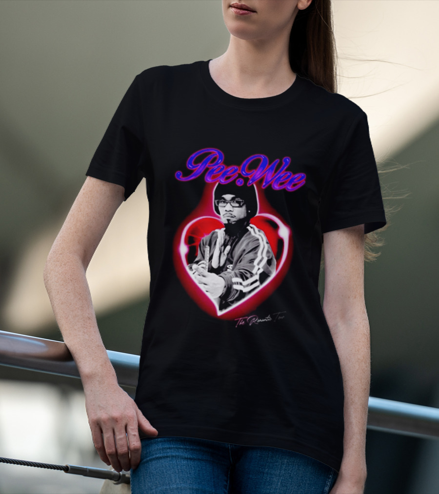 Pee Wee Heart Tour 2026 Anderson Paak Live Performance T-Shirt