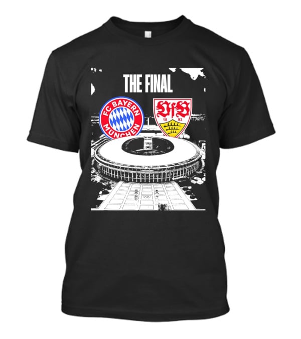 FC Bayern München Vs VfB Stuttgart The Final DFB Pokal 2026 T-Shirt