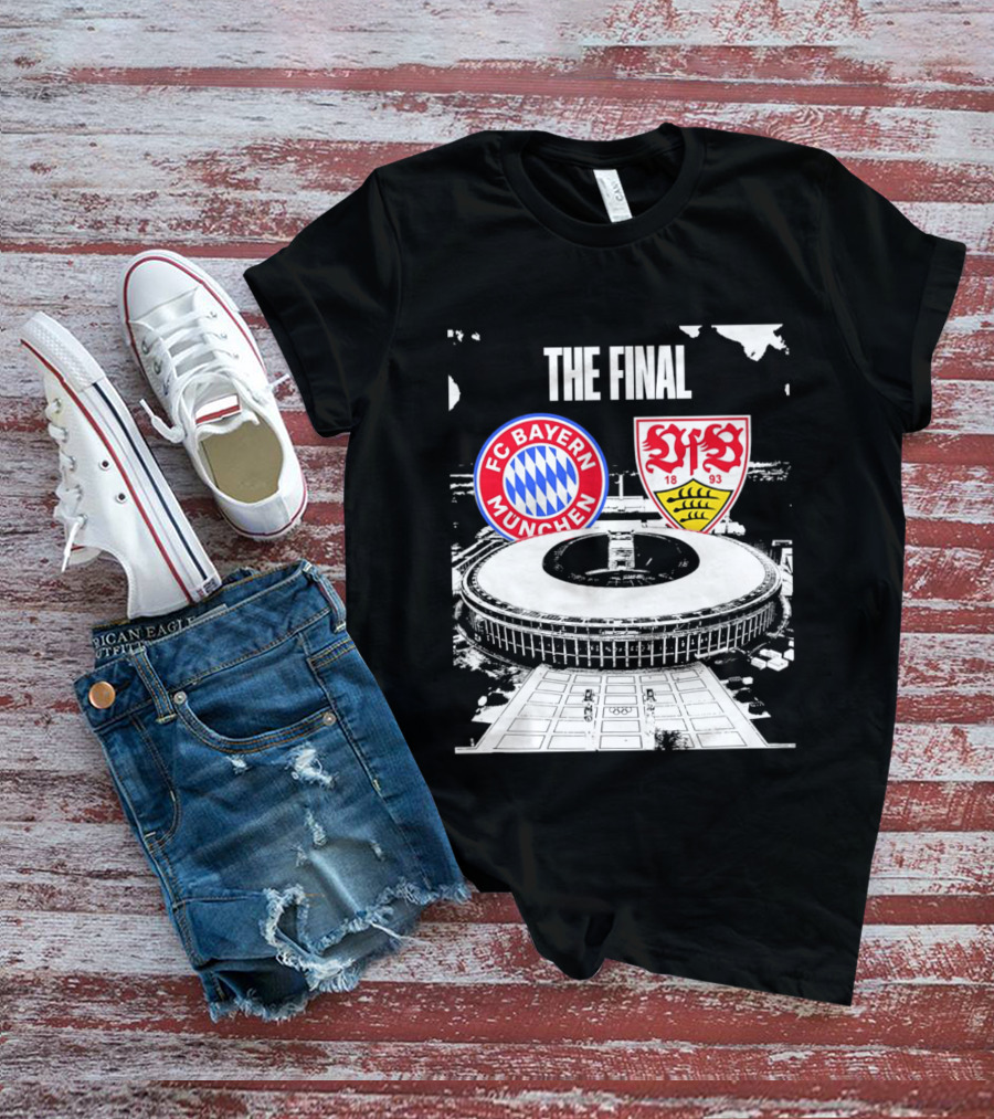FC Bayern München Vs VfB Stuttgart The Final DFB Pokal 2026 T-Shirt